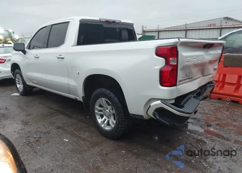 2020 Chevrolet Silverado 1500 4Wd Short Bed High Country z USA, uszkodzony, nr VIN 1GCUYHED8LZ116261